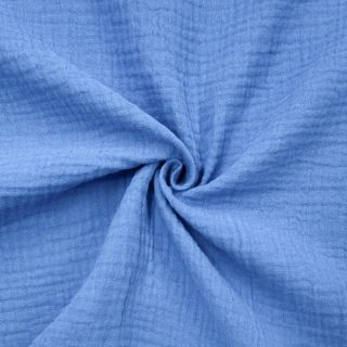 Dvoslojna gaza/muslin royal blue