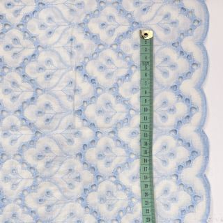 Pamuk EMBROIDERY Lilian blue