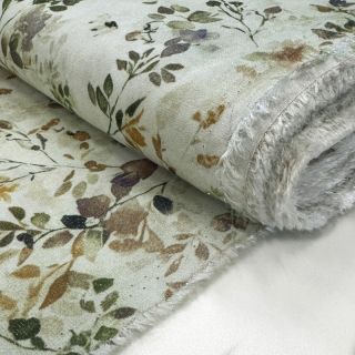 Viscose LUREX Fine leaves green