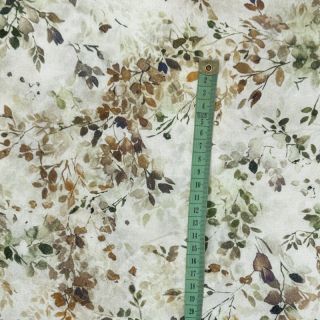 Viscose LUREX Fine leaves green