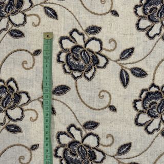 Viskoza s lanom Lizzy FLORAL naturels