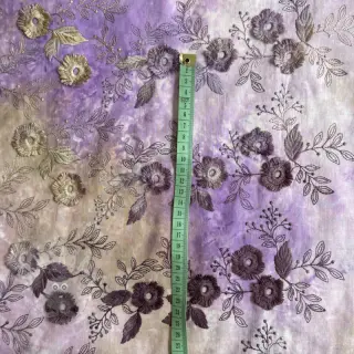 Pamuk TIE DYE EMBROIDERY Poppy design J