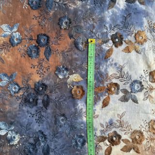 Pamuk TIE DYE EMBROIDERY Poppy design I