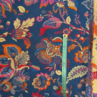 Dekorativna tkanina jacquard Inaya bleu