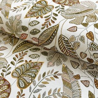 Dekorativna tkanina jacquard Euphoria blanc kaki