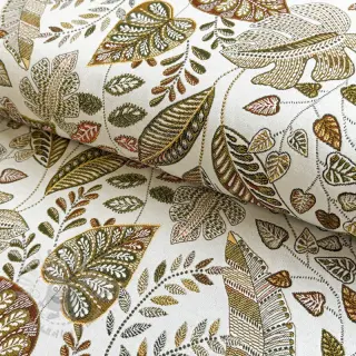 Dekorativna tkanina jacquard Euphoria blanc kaki