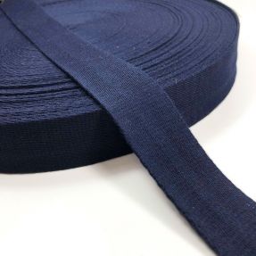 Pamučna traka 4 cm dark blue