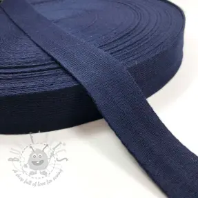 Pamučna traka 4 cm dark blue