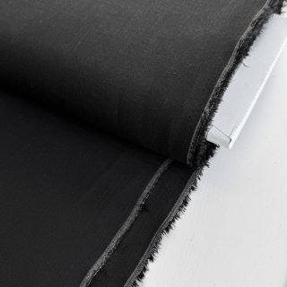 Viskóza s ľanom PREMIUM black