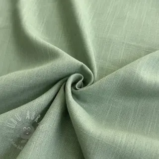 Viskoza s lanom PREMIUM old green