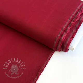 Viskoza s lanom PREMIUM dark red