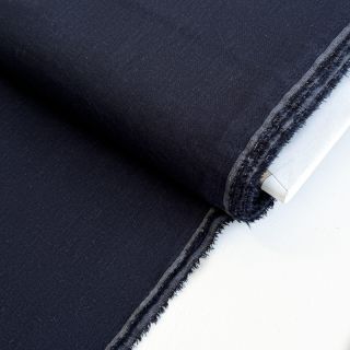 Viscose s lanom PREMIUM navy blue