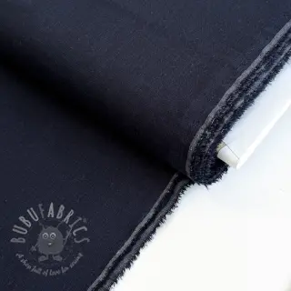 Viskoza s lanom PREMIUM navy blue