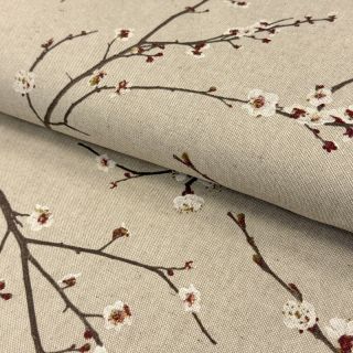 Dekorativna tkanina Linenlook Japanese Blossom