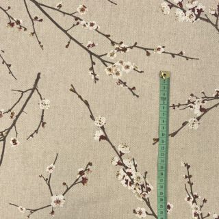 Dekorativna tkanina Linenlook Japanese Blossom