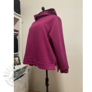 Triko materijal čupav JOGGING violet