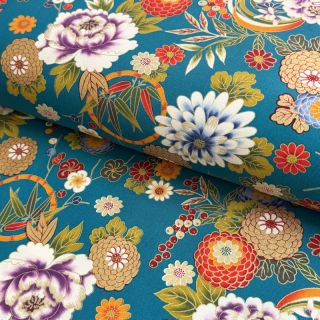 Pamuk JAPAN Chihiro turquoise