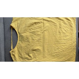 Pamučna tkanina s lanom yellow