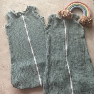 Dvoslojna gaza/muslin teal