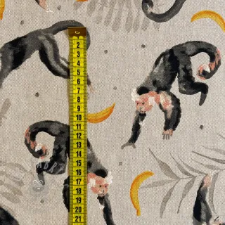 Dekorativna tkanina Linenlook Monkey Bananas
