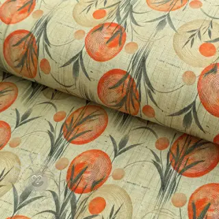 Jersey VISKOZA Enjoy The Silence orange digital print