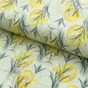 Jersey VISKOZA Enjoy The Silence lemon digital print