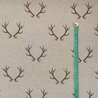Dekorativna tkanina Linenlook Deer antlers