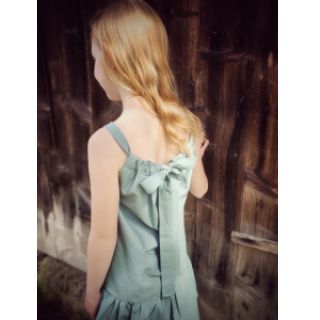 Pamučni popelin dark mint