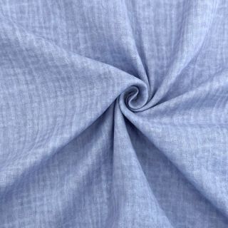 Dvostruka gaza/muslin Vintage old blue