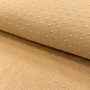 Dvostruka gaza/muslin DOBBY camel