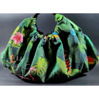 Dekorativna tkanina premium Tropical jungle bird digital print