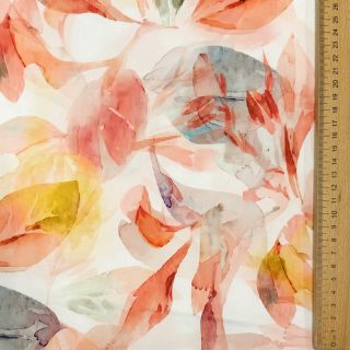 Pamučna tkanina SATIN Hawaii pink digital print