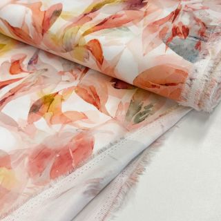 Pamučna tkanina SATIN Hawaii pink digital print