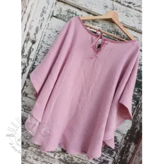 Tetra Tkanina/Muslin light lilac ORGANIC