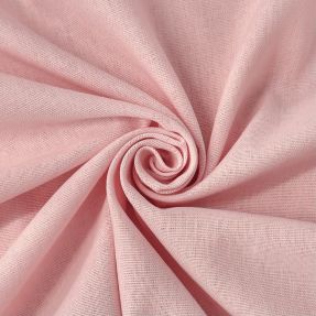Pamučna tkanina s lanom PREMIUM light pink