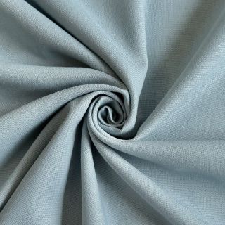 Pamučna tkanina s lanom PREMIUM ocean blue