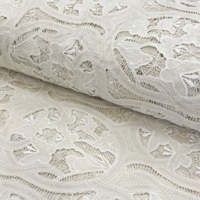 Bavlnená látka EMBROIDERY Blanchette design A
