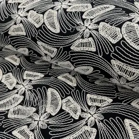 Pamuk EMBROIDERY Amia crna