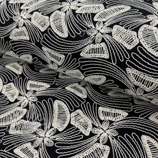 Pamuk EMBROIDERY Amia crna