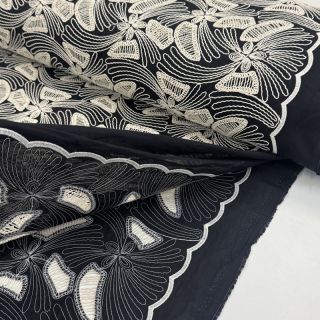 Pamuk EMBROIDERY Amia crna