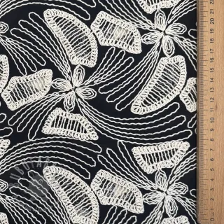 Pamuk EMBROIDERY Amia crna
