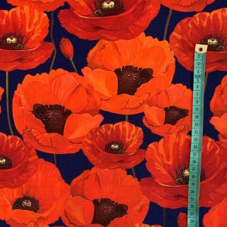 Dekorativna tkanina s teflonskom obradom POPPY GARDEN