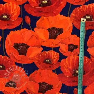 Dekorativna tkanina s teflonskom obradom POPPY GARDEN