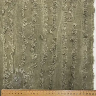 Pamuk s lanom Vintage Fringe Stripe army
