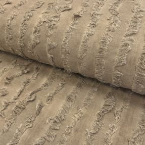 Pamuk s lanom Vintage Fringe Stripe naturals