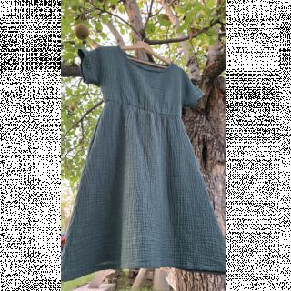 Tetra Tkanina/Muslin old green