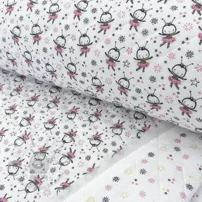 Pamuk QUILTING Elisabetta roza