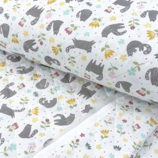 Pamučna tkanina QUILTING Chachou multi