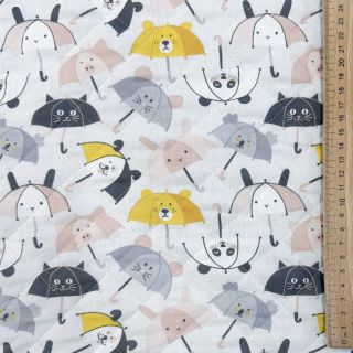 Pamučna tkanina QUILTING Parapluie biserna