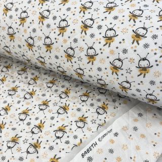 Pamučna tkanina QUILTING Elisabetta žuta